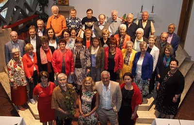 Kirchenchor und Lektor*innen bei der Pfingstlesung im Rahmen der Langen Nacht der Kirchen