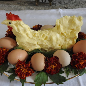           Die traditionelle Butterhenne